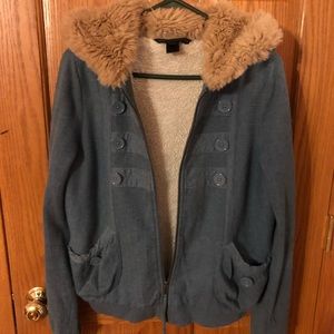 Marc by Marc Jacobs comfy zip sweater